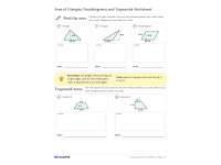 Area of Triangles, Parallelograms & Trapezoids: Middle School Geometry preview 3