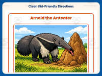 Arnold the Anteater – Reading Comprehension Worksheet – 2nd Grade preview 4