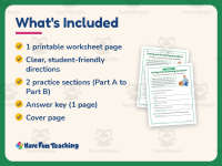 Asking and Answering Questions Worksheet – 1st Grade Prompts Practice preview 5