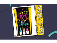 August Door Set: Back to School Gnomes preview