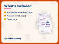 Author and Illustrator of a Story Worksheet – Kindergarten Practice preview 5