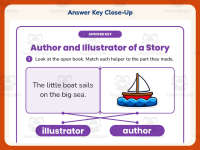 Author and Illustrator of a Story Worksheet – Kindergarten Practice preview 7