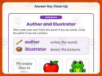 Author and Illustrator Worksheet – Kindergarten Author’s Purpose preview 7
