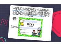 Award Certificates, Editable, End of Year, Color, Special Ed preview