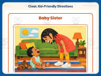Baby Sister – Reading Comprehension Worksheet – 2nd Grade Family preview 4
