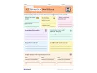 All About Me Middle School Pdf preview