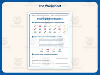 Back to School Graph Worksheet – 2nd Grade Graphing Practice preview 2