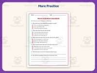 Bacon and Wool: Grandkids – Reading Worksheet – 3rd Grade Practice preview 7
