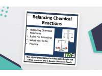 Balancing Chemical Reactions Lesson - Google Slides and PowerPoint Lesson preview