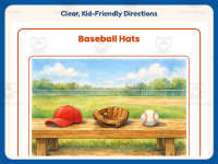 Baseball Hat Reading Comprehension Worksheet – 2nd Grade Practice preview 4