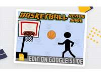 Basketball: Interactive Review Game (Editable on Google Slides) preview