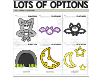 Bats Playdough Mats preview 4