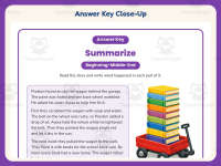 Beginning, Middle, End Worksheet – 3rd Grade Sequencing & Summarizing preview 7