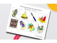 Beginning Sound Letter F Word Wall preview