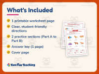 Beginning Sounds F G H Pictures Worksheet – Kindergarten Consonants preview 5