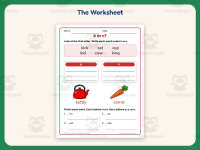 Beginning Sounds K-C Sort Worksheet – 1st Grade Consonants Practice preview 2