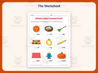 Beginning Sounds N, P, Q, R Worksheet – Kindergarten Consonants preview 2