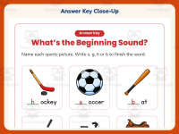 Beginning Sounds S, G, H, B Worksheet – Kindergarten Consonants preview 7