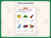 Beginning Sounds S, T, V Worksheet – 1st Grade Consonants Practice preview 3