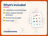 Beginning Sounds T V W Pictures Worksheet – Kindergarten Consonants preview 5