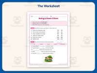 Being a Good Citizen Worksheet – 2nd Grade America & Community preview 2