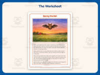 Benny the Bat – Reading Comprehension Worksheet – 2nd Grade Animals preview 2