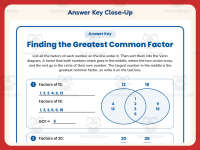 Blank Greatest Common Factor Worksheet – 5th Grade Division & Factors preview 7