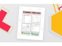 Blank Rubric Template – Editable in Google Docs preview