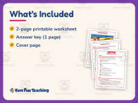 Bowling Time Reading Comprehension Worksheet – 3rd Grade Sports preview 5