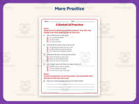 Bushel of Peaches Reading Comprehension Worksheet – 3rd Grade Practice preview 7