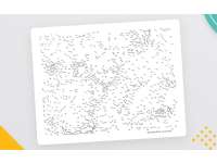Butterfly Extreme Dot-to-Dot – 979-Dot Printable preview
