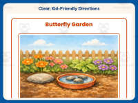 Butterfly Garden – Reading Comprehension Worksheet – 2nd Grade Insects preview 4