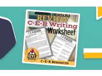 C-E-R Writing Review Worksheet (Claim, Evidence, Reasoning) preview