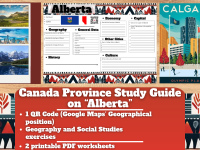 Canada Province Study Guide Worksheets - Alberta preview