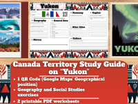 Canada Territory Study Guide Worksheets - Yukon preview