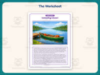 Canoeing Chaos – Reading Comprehension Worksheet – 4th Grade Practice preview 2