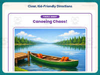 Canoeing Chaos – Reading Comprehension Worksheet – 4th Grade Practice preview 4