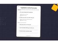 Capitalization and End Punctuation Worksheet preview
