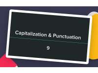 Capitalization and Punctuation Sample - Grades 1-2 Grammar (PPT) preview