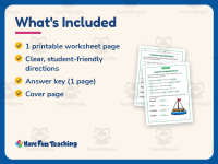 Captain Capitalization Worksheet – 2nd Grade Grammar Practice preview 5