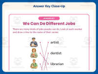 Careers Worksheet – 2nd Grade Community & People Practice + Answer Key preview 7