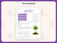 Cause and Effect Graphic Organizer Worksheet – 3rd Grade Reading preview 2