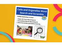 Cells and Organelles Word Search and Scramble Activity preview