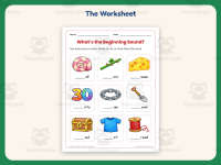 CH, SH, TH Beginning Sounds Worksheet – 1st Grade Digraphs Practice preview 2