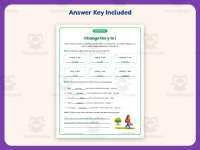 Change Y to I Writing Sentences Worksheet – 3rd Grade Verbs Practice preview 3