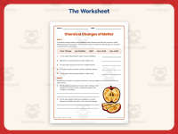 Chemical Changes Matter Worksheet – 5th Grade States of Matter preview 2