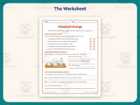 Chemical Changes Observation Worksheet – 4th Grade States of Matter preview 2