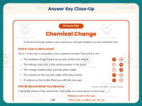 Chemical Changes Observation Worksheet – 4th Grade States of Matter preview 7