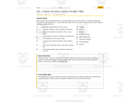 Chemistry Emergency Sub Plans - 5 Days No Prep Reading Worksheets preview 4