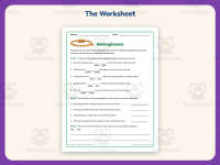 Choosing Homophones Worksheet – 3rd Grade Grammar Practice preview 2